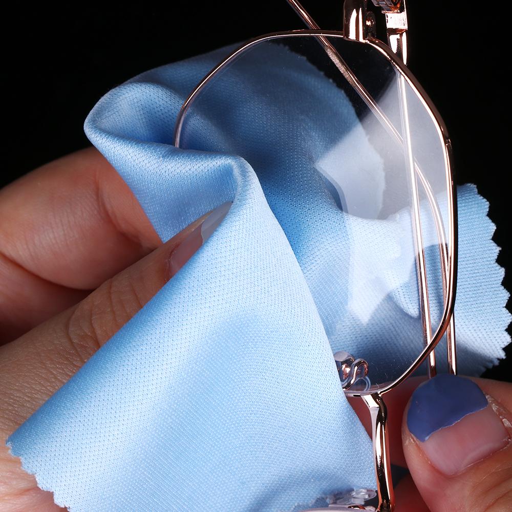 5PCS Wipes Microfibre Fiber Cleaning Cloths Easy Washing Eyeglasses iPhone iPad TV Screens Lens Cleaner Household Supplies