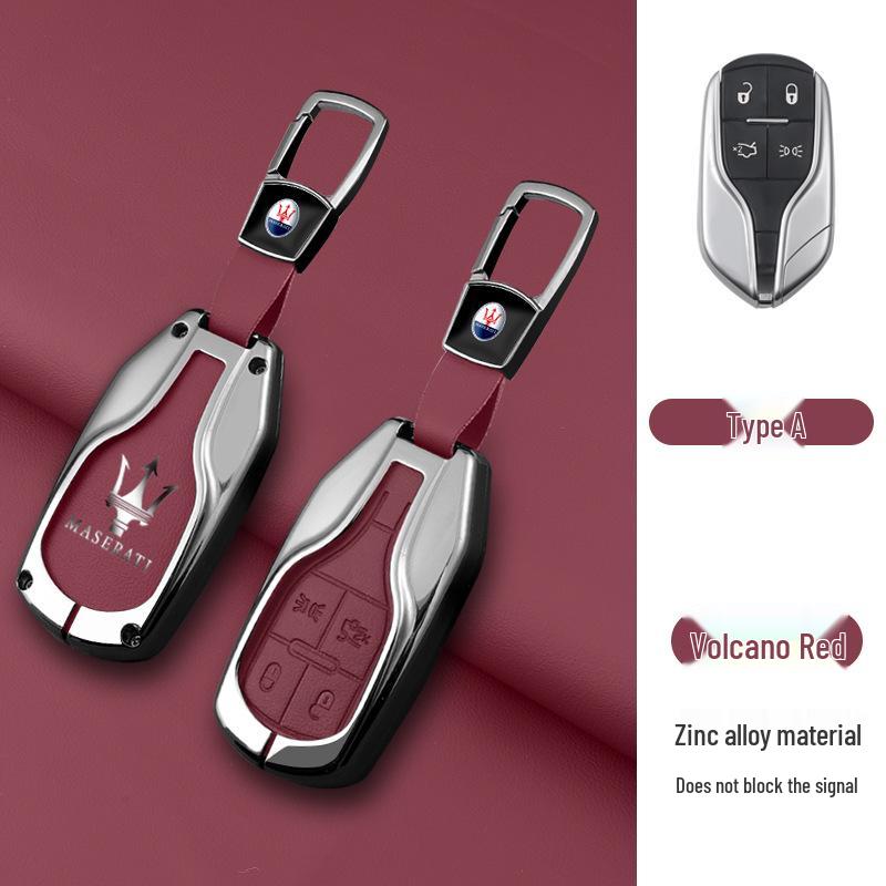 Estuche para llaves Maserati para Ghibli y Levante - Diseño de carcasa metálica