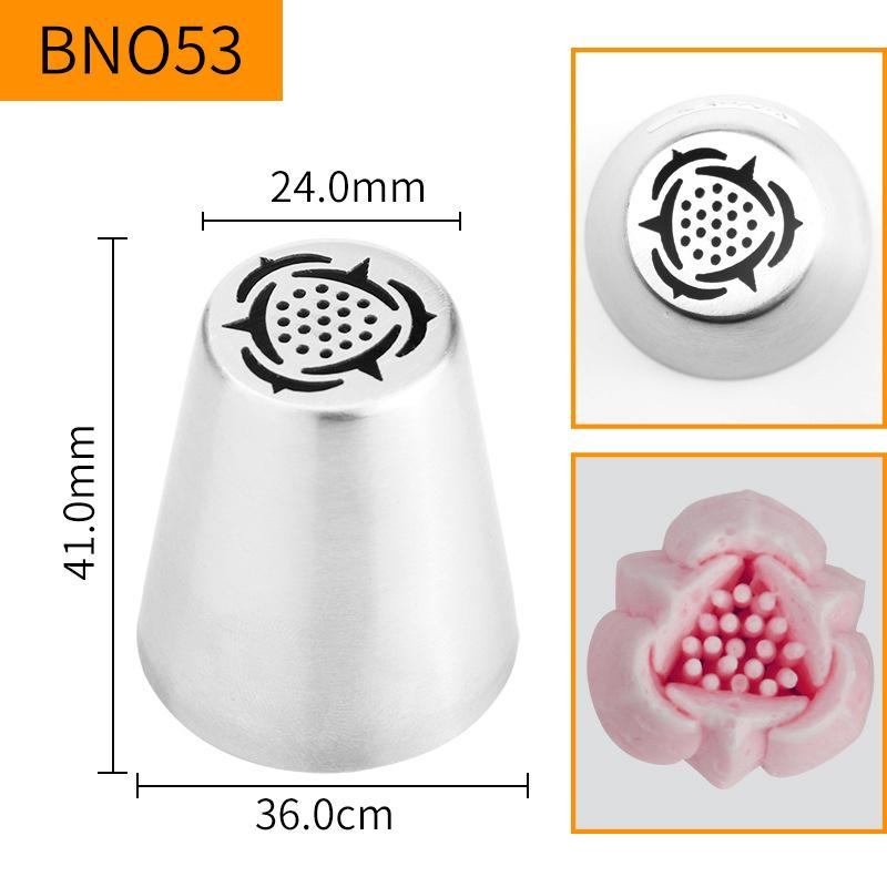 Gebäckdüsen Zuckerguss Spritzdüsen Cremespritztüllen Fondant Sugarcraft Dekorspitzen Set Kuchen Cupcake Dekorier-Gadget