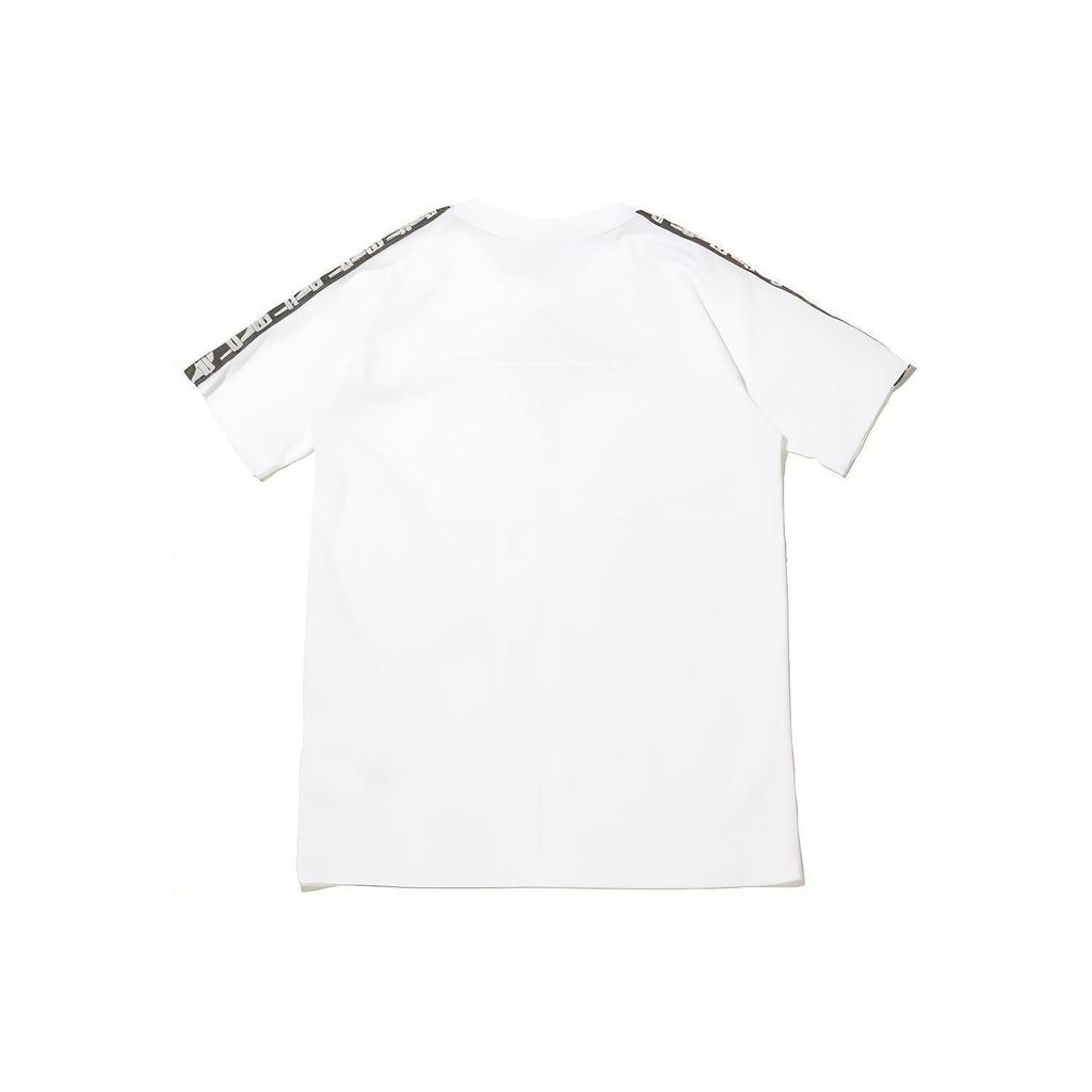 Puma Logo Sports Round Neck Pullover Short Sleeve T-Shirt Men Tops White 595959-02