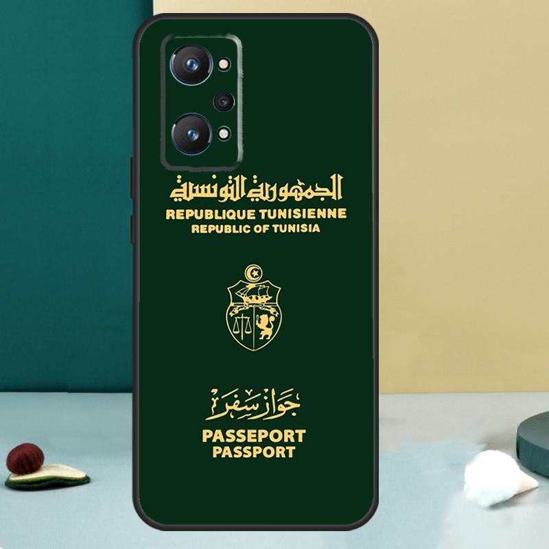 Algerian Russia Spain Passport For Realme GT 7 Pro GT 5 6 6T C67 C61 C55 C53 C51 C21Y C25S C75 10 11 12 13 14 Pro Plus Case