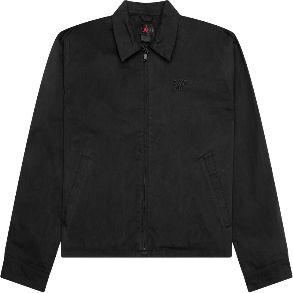 Air Jordan x Nigel Sylvester Bike Jacket Black Unisex Outerwear HQ1731-010