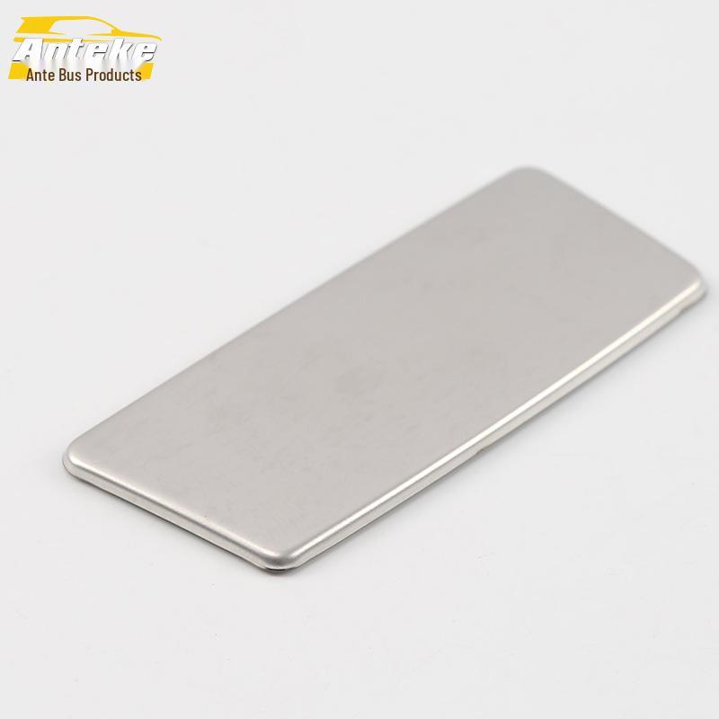 Fits 17-19 A4L: Cabin Storage Box Bright Ring & Glove Box Handle Frame Decor Patch