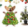Acrylic Christmas Dog Pendant Home Tree Window Hanging Decor Gift Christmas Tree Ornament Party Supplies Home Decor Kids Gift