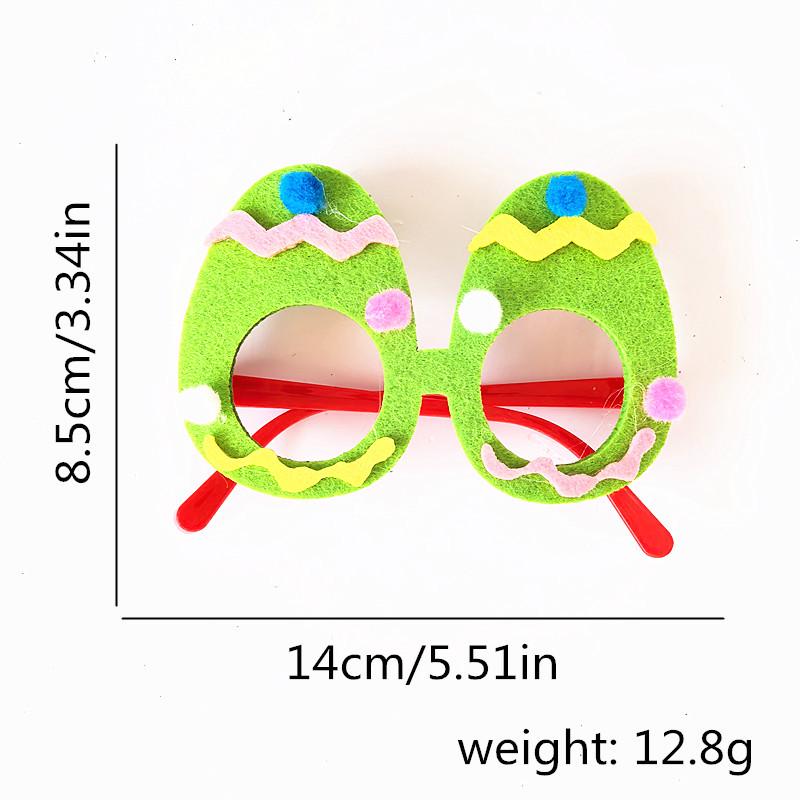 Easter Cartoon Glasses with Colorful Egg, Rabbit, Chick Designs for Adults and Kids - Perfect for Festival Parties