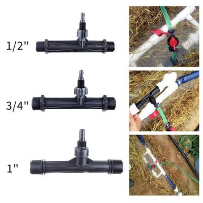 1/2" 3/4" 1" Venturi-injektor Hann-gjenge Automatisk Vanning Venturi-blander Landbruk Drypp-enhet Gjødsel-enhet Tilbehør