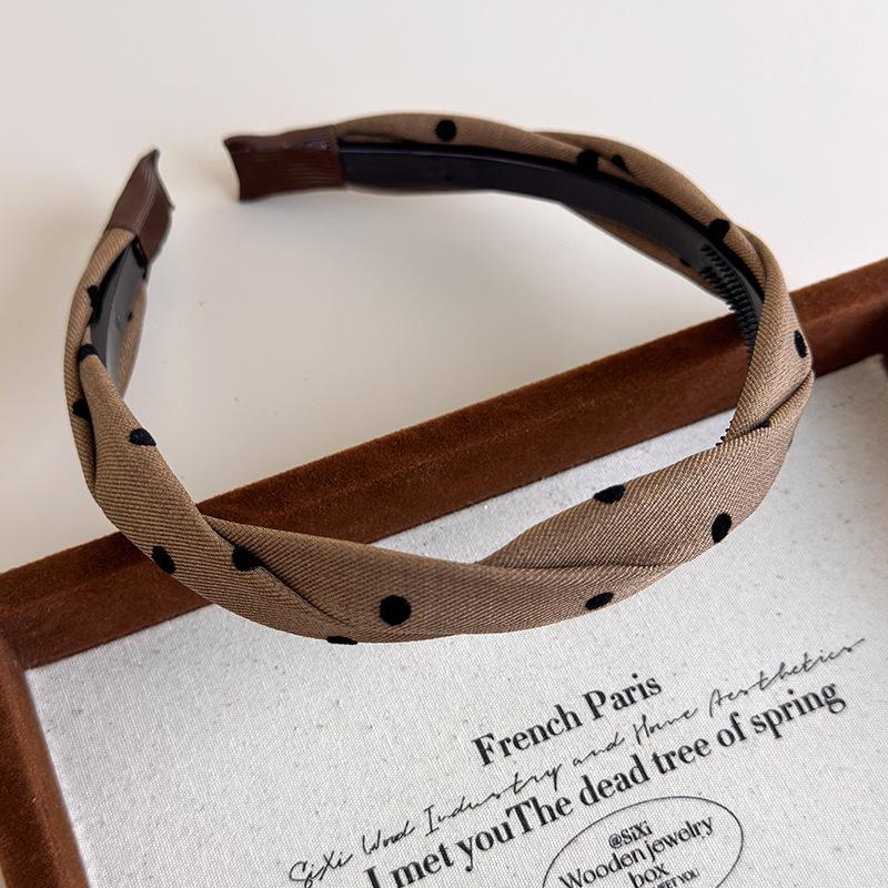 Solid Fabric Wrap Headband for Women Girls Sweet Elegant Headband Simple Hair Hoop Head Band Hair Ornament Fashion Accessories