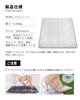 Aluminum Sheet Silver Mat for Camping 200cm X 200cm DEWEL Heat Retention Waterproof Disaster Prevention Washable Leisure Sheet Tent Mat Picnic Sheet