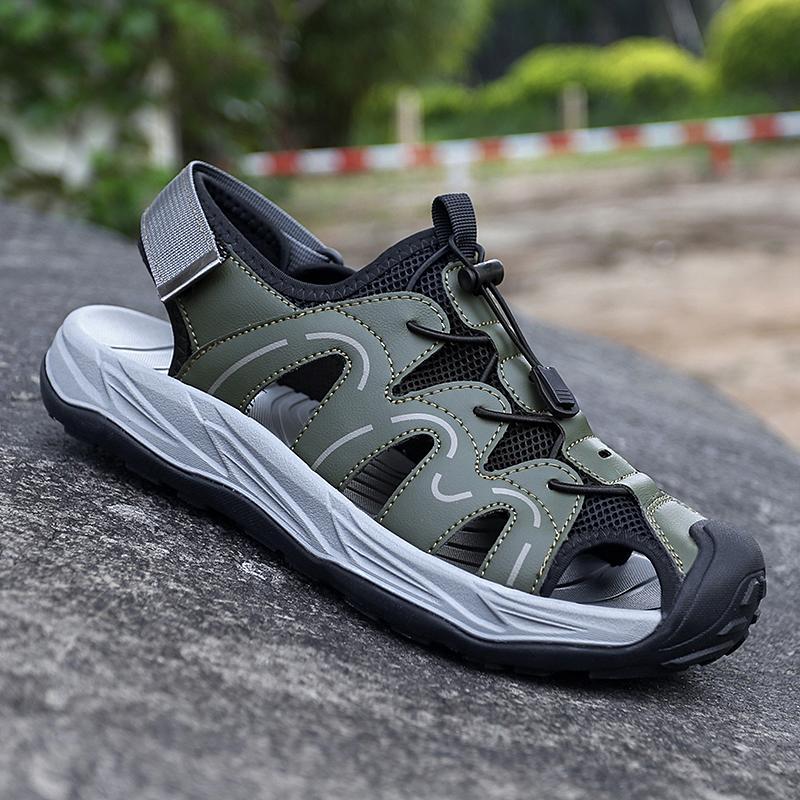 Fashion High Quality Men Casual Beach Shoes Leisure Walk Male Sandals Quick Dry Wading Aqua Shoes Outdoor Casual Sandaly Summer Slippers