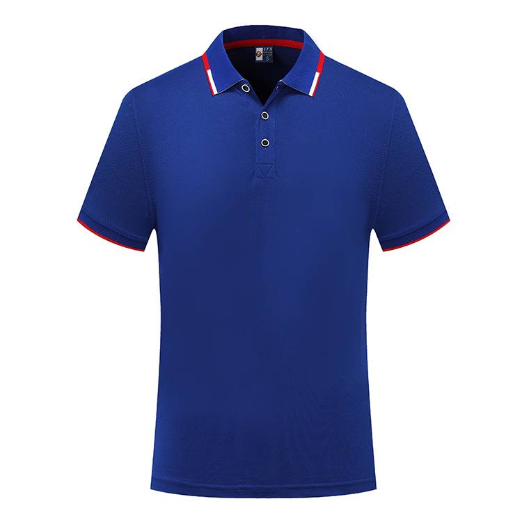 HBT 603 200G Silk Cotton Double Collar Lapel POLO Shirt