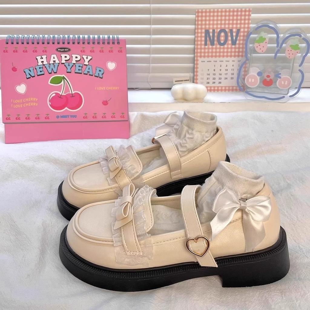 Girls' versatile British style princess shoes new non-slip soft sole student breathable single shoes children's small leather shoes tide