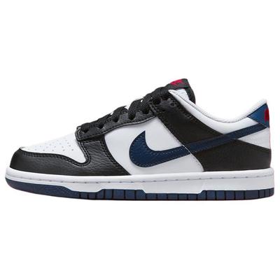 Dunk Low Black White Midnight Navy GS Sneakers HJ9202-001