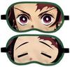 COSPA Demon Kimetsu No Yaiba Tanjiro Kamado Eye Free Size Slayer Mask,