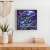 Attack Titan Personalized Name Diamond Paintings Mosaic Wall Round Diamond Art Painting Kits Embroidery Crystal Accessories Frameless