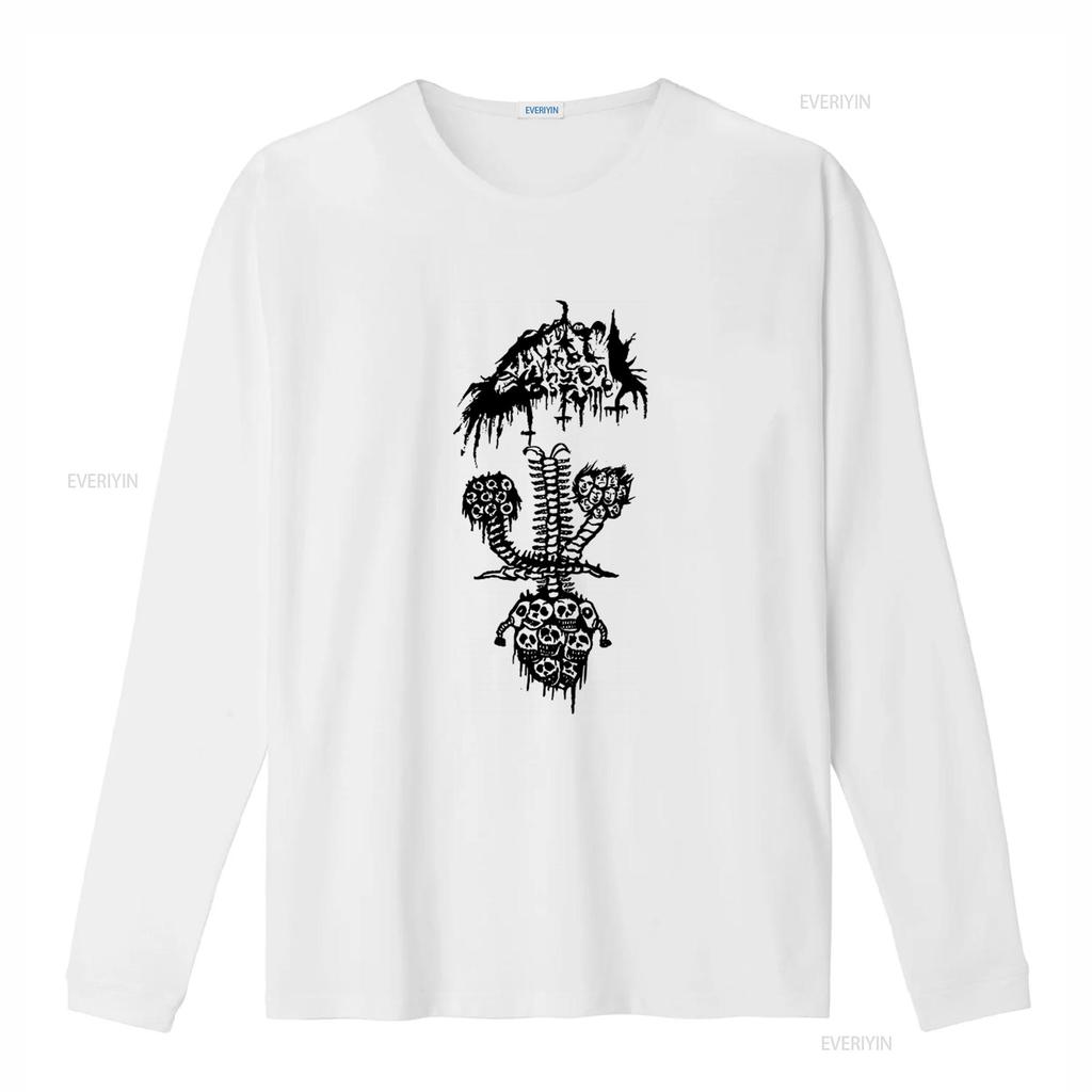Reek of the Unzen Gas Fumes Samurai Skull Print T Shirt White Fullsize S 5XL Double Side vintage Washed fashion Casual graphic