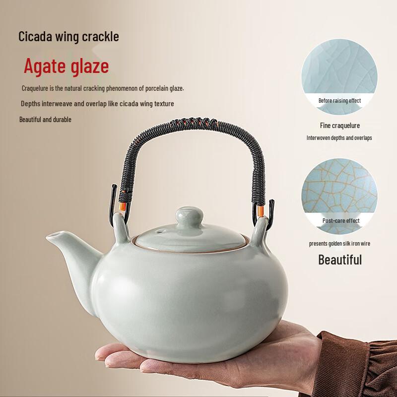 Qixuanyuan Ru Kiln Kung Fu Tea Set