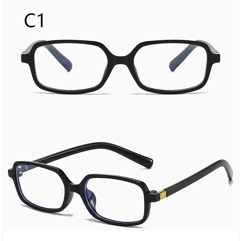 2PCS Classic Brand Designer y2k Luxury Square Sunglasses Women For Men Vintage Punk Sun Glasses Popular Hip Hop Shades UV