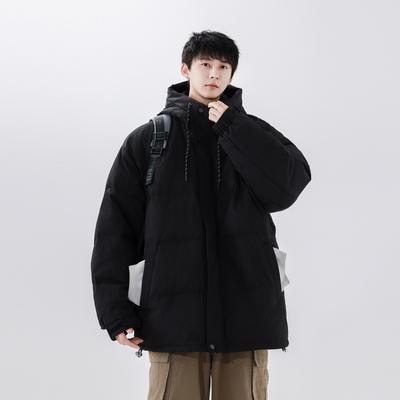 Chaqueta de Plumón con Capucha de Invierno Chaqueta Cálida Engrosada