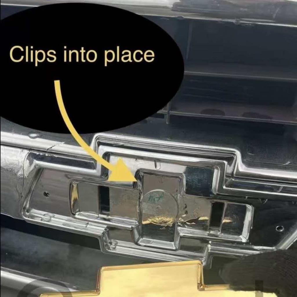 240x85mm dla Chevrolet Silverado Tahoe Suburban Emblemat na przednią kratkę Bow Tie OEM NIP 12335633