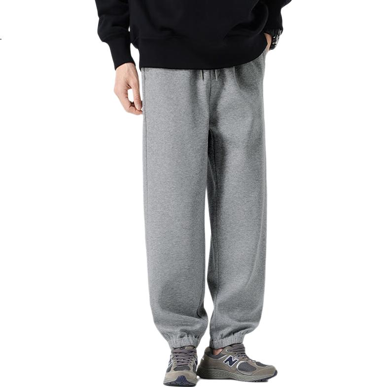 MIIOW Men's Autumn New Style Brand Gray Loose-Fit Jogger Sweatpants Plus Size Men's Casual Pants