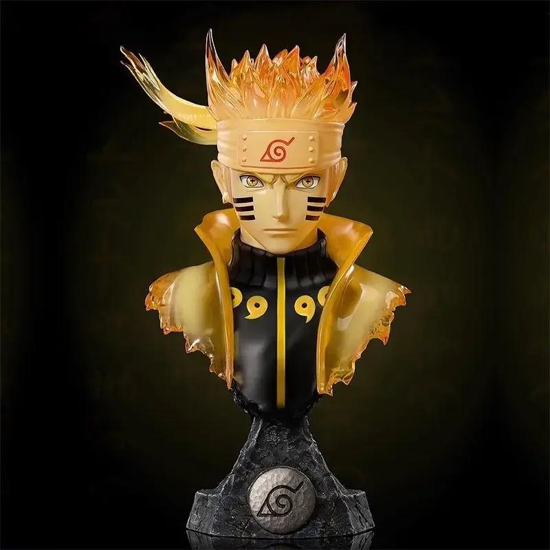 Anime Kakashi Naruto Uzumaki Bust Figures Madara Obito Model Sasuke Uchiha Figures Tsunade Shippuden Figurine 15cm PVC Toys