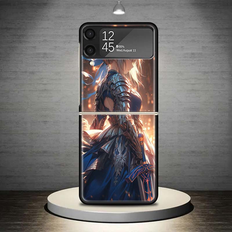

Fate Zero Stay Night Archer Phone Case For Samsung Galaxy Z Flip 7 6 5 4 3 5G Shockproof Cover Z Flip7 Flip6 ZFlip5 Flip3 Flip4 Samsung Z Flip 7
