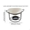 Essential Oil Burner Diffusing Fragrance Holder Tealight Warmer Scented Melt for SPA