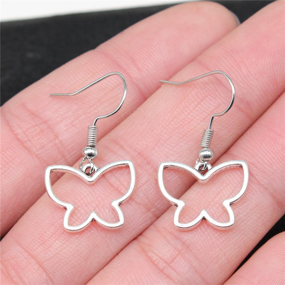 29 Styles New Design Vintage Butterfly & Dragonfly Insect Pendant Drop Earrings For Women Fashion Jewelry Wholesale Factory