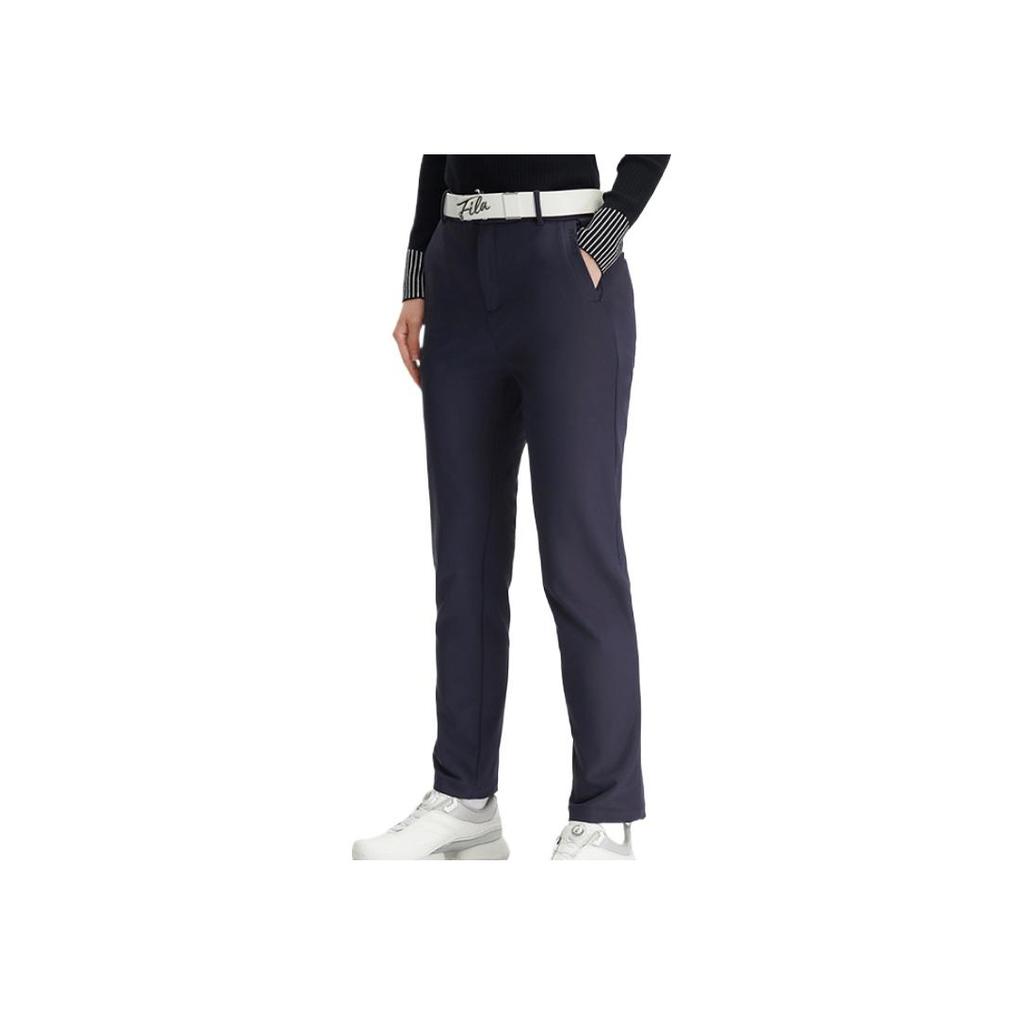 Fila Golf Series Fashion Versatile Soft Trendy Casual Pants Women Pants Blue A11W445801B-NV