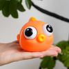 Orange Creative Bird Animal Squeeze Toy Tpr Material Cognitive Development Play