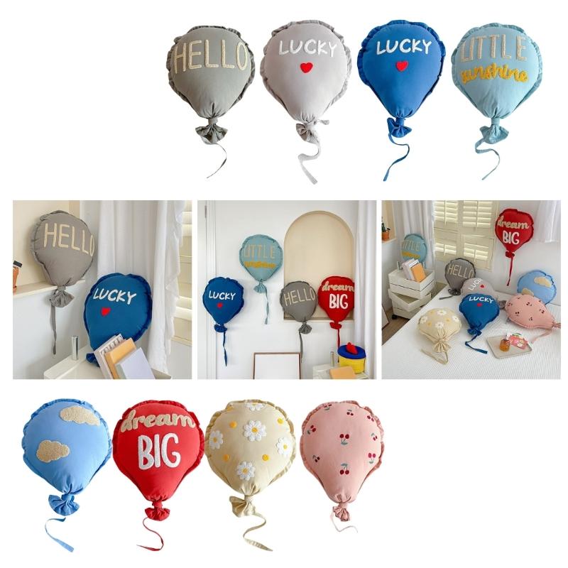 Unique Balloon Cartoon Cushions, Soft Polyester Throw Pillow for Bedding and Seating Decoration, Great for Age Group