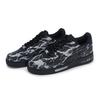 Nike Air Force 1 REGO Hot Dog, Extreme Night Slip Resistant Abrasion Resistant Low top Skateboard Shoes Unisex CW2288-001(Team1189-)
