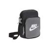 Nike Zip Closure Crossbody Bags Unisex Black Gray (Unisex) Crossbody Bags CV1408 010