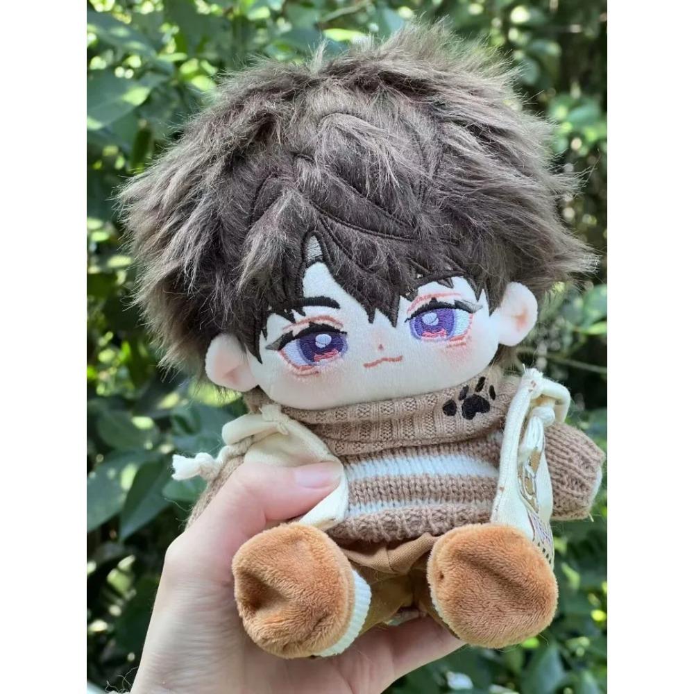 20cm Kawaii Love And Deepspace Caleb Idol Doll Anime Star Dolls Plněné Vlastní Figurka Hračky Bavlněné Plyšové Hračky Dárek pro Fandy
