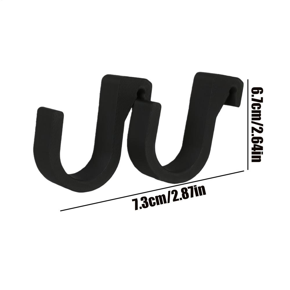 Car Umbrella Hook, Anti-Slip Multifunctional Seat Back Organizer, for Handbag, Coat, Grocery, Auto Interior Accessories