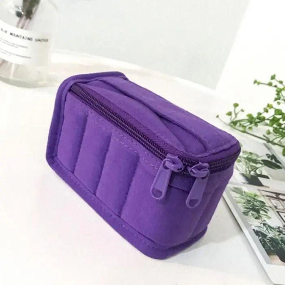 Shockproof Essential Oils Carry Case Moisture-proof Cosmetic Organizer Box  Perfume