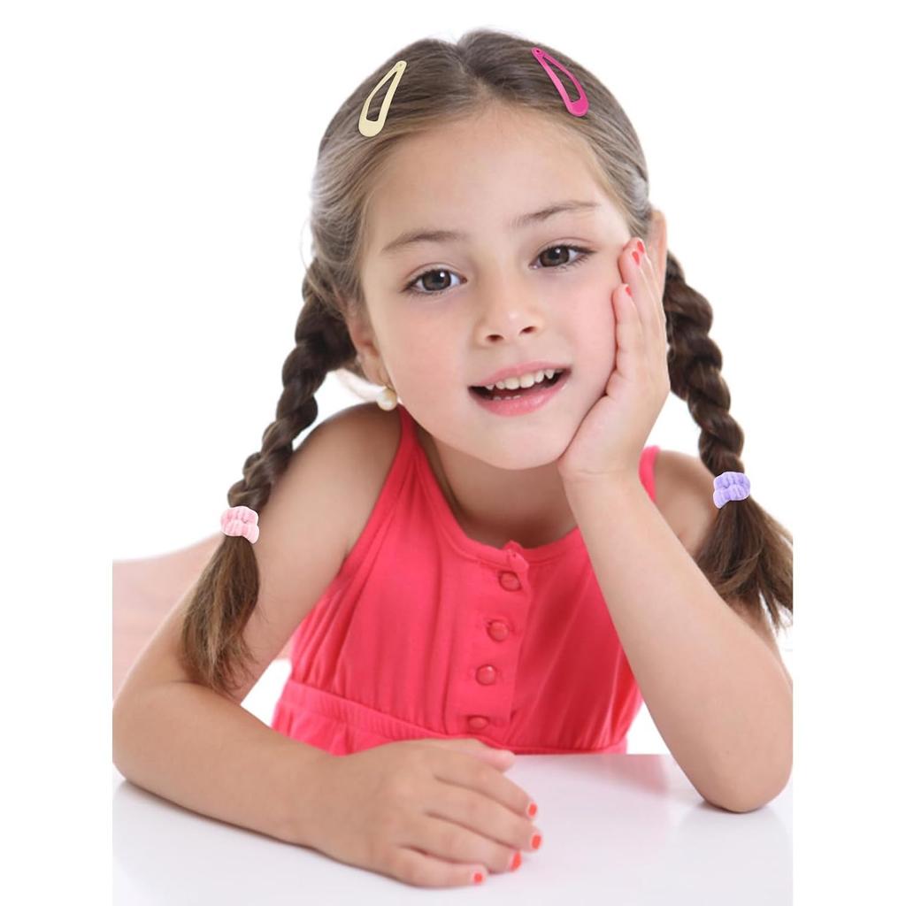 Girl hair accessories, girl accessories, women's headbands, elastic hair ties, ponytail holders, rubber hair clips, rope hair accessories (780 pieces)