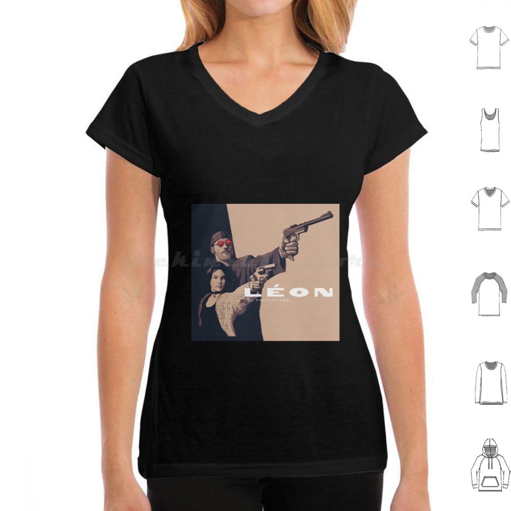 Leon The Professional T Shirt 6xl Cotton Cool Tee Leon Leon The Professional Movie Mathilda Natalie Portman Film Jean Reno The