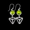 Peridot Gemstone 925 Sterling Silver Jewelry Handcrafted Earrings 2.00" For Her EE-45-5