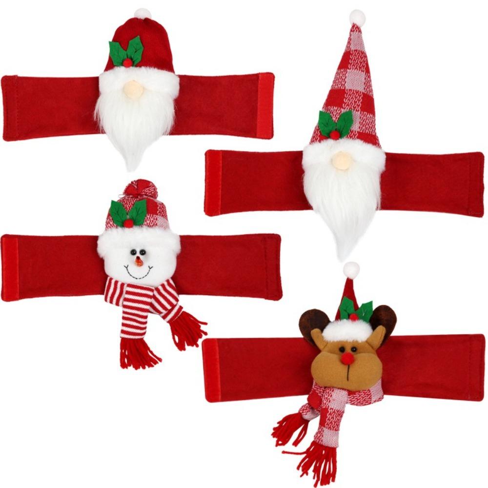 Classic Cartoon Christmas Curtain Tieback Santa Claus Xmas Curtain Buckle  Christmas