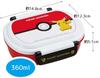 Skater Bento 360ml Fluffy Made in Single Dishwasher and Microwave Pokemon Monster Ball Children's Box, Capacity, Lid, Japan, Tier, Safe, Design,