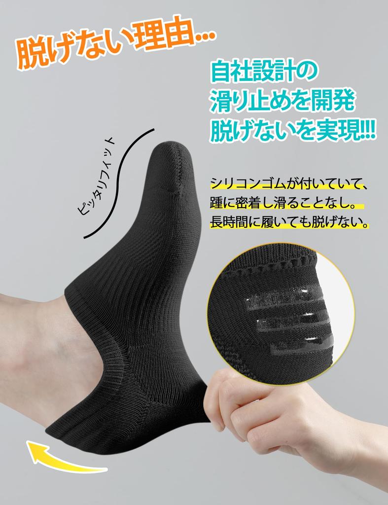 CLOSEMATE Ankle Short Socks for Foot Deep Pile Plus Sizes No Stuffiness Women's Socks, Sneakers, Sweat-Wicking, Breathable, Antibacterial,