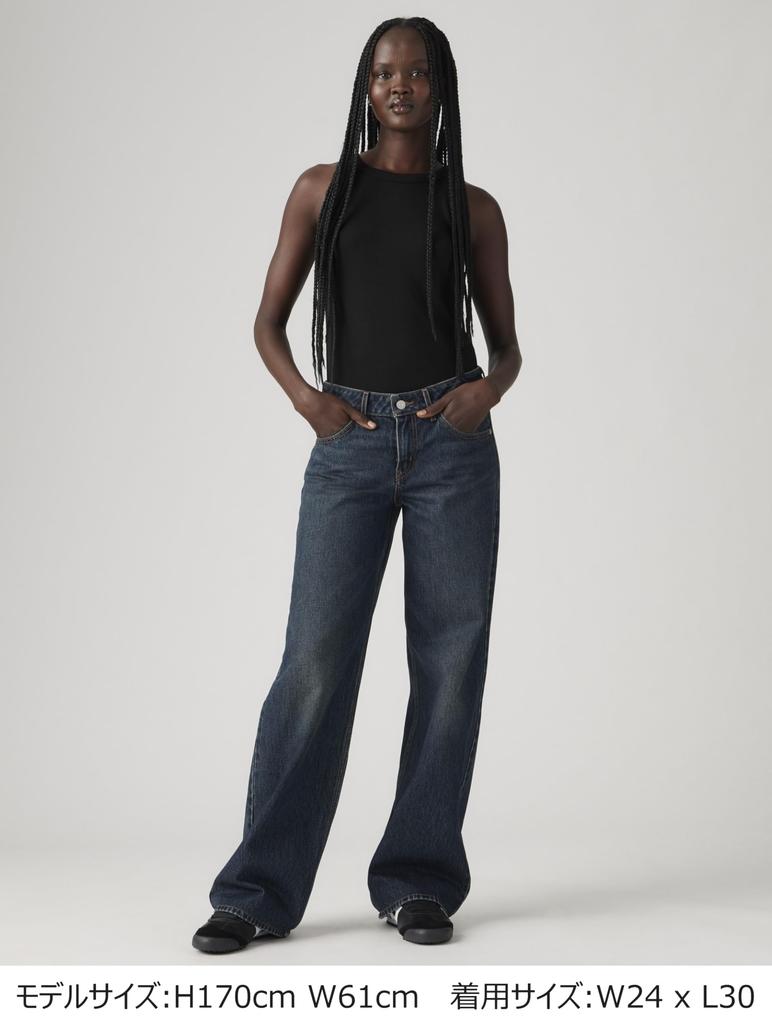 Levi's Jeans LOW Loose Fit Women's A5566-0012 US W26 L30