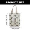 Multipurpose Bowknot Tissue Storage Case Sturdy Cotton Cover Accessory for Home and Office Use Decoration Organizers