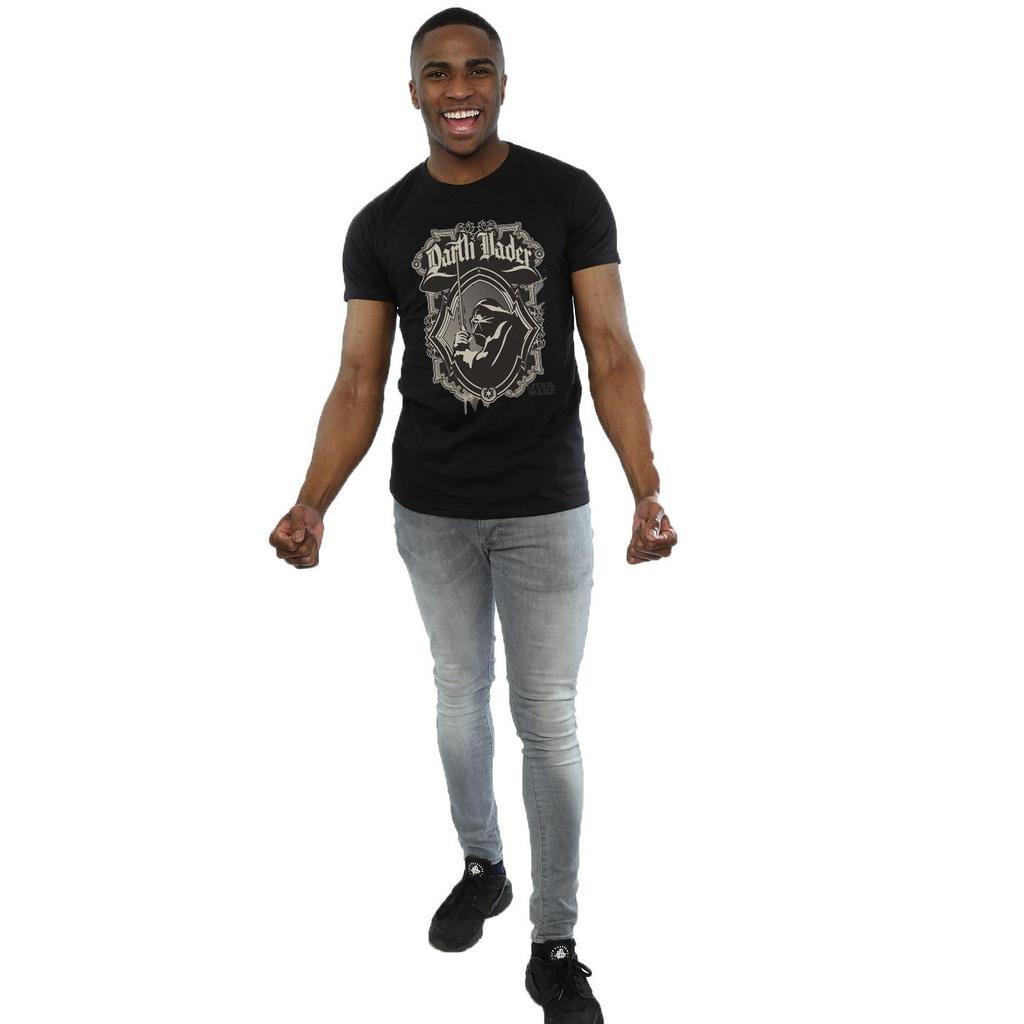Star Wars Mens Retro Darth Vader T-Shirt