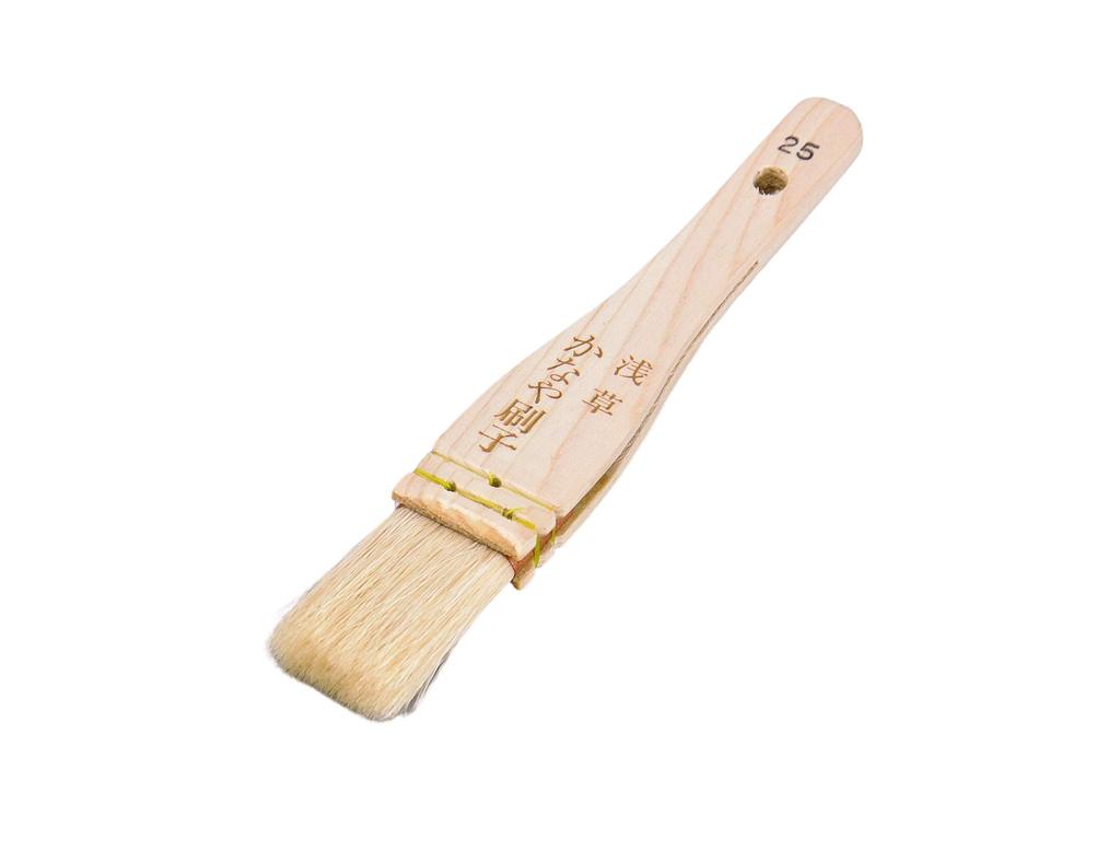 Sakai Sangyo Cooking Short Handle for Easy To Spread Made In Japan Brush, 25mm, Cooking, Bread, Baking, Sauces,