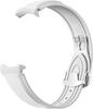 Jumpsunfun 20mm Watch Band for Omega Swatch and Silicone Watch Strap with White X, Speedmaster, MoonSwatch, D-Buckle,