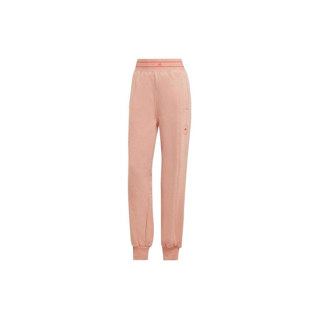 Adidas By Stella McCartney Comfort Fit Soft Knit Jogger Sweatpants Women Soft Almond HR2190