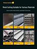 Stainless Steel Wear-Resistant Cutting Disc Set for Angle Grinder