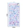 3D Cartoon Animal Stickers Kawaii 3D Decoration Stickers Stationery Sticker Scrapbook Sticker Decals DIY Phone Case Sticker